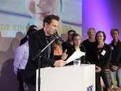 TV-Moderator André Gatzke hielt die Laudatio.