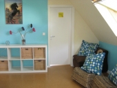 Raum zum Chillen und Spielen