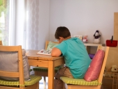 Unser Spiel- und Hausaufgabenzimmer